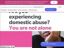 Sites similar to nationaldomesticviolencehelpline.org.uk