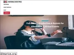 Sites similar to nationaleventpros.com