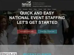 Sites similar to nationaleventstaffing.com
