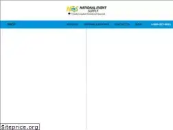 Sites similar to nationaleventsupply.com