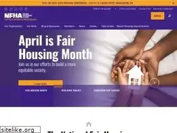Sites similar to nationalfairhousing.org