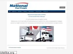Sites similar to nationalfastfreight.com