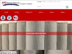 Sites similar to nationalfilters.com