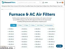Sites similar to nationalfiltersales.com