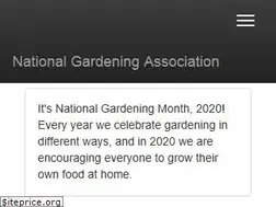 Sites similar to nationalgardenmonth.org