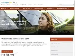 Sites similar to nationalgrideso.com