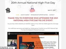 Sites similar to nationalhighfiveday.com