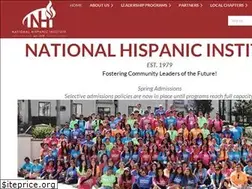 Sites similar to nationalhispanicinstitute.org
