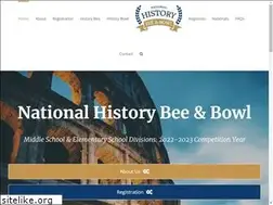 Sites similar to nationalhistorybee.com