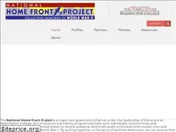 Sites similar to nationalhomefrontproject.org