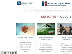 Sites similar to nationalinjuryhelp.com