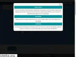 Sites similar to nationalinsurance.nic.co.in