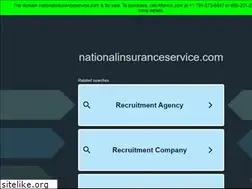 Sites similar to nationalinsuranceservice.com