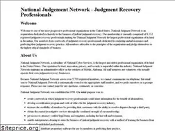 Sites similar to nationaljudgment.net