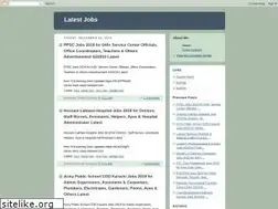Sites similar to nationallatestjobs.blogspot.com