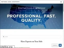 Sites similar to nationallegalassistants.com