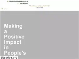 Sites similar to nationallegalservice.co.uk