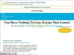 Sites similar to nationallemonlawcenter.com