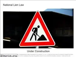 Sites similar to nationallienlaw.com
