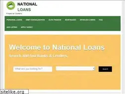 Sites similar to nationalloans.com