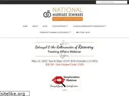 Sites similar to nationalmarriageseminars.com