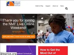 Sites similar to nationalmathfestival.org