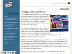 Sites similar to nationalmustangday.com