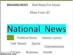 Sites similar to nationalnews.pk