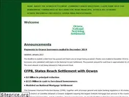 Sites similar to nationalocwensettlement.com
