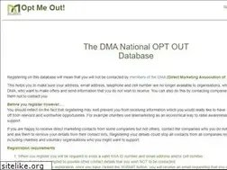 Sites similar to nationaloptout.org