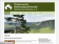 Sites similar to nationalparkfreunde.info