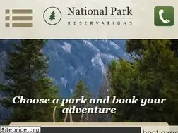 Sites similar to nationalparkreservations.com