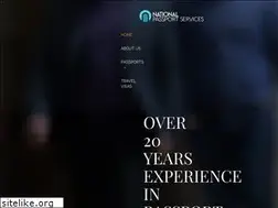 Sites similar to nationalpassportservice.com