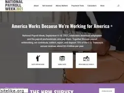 Sites similar to nationalpayrollweek.com