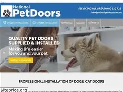 Sites similar to nationalpetdoors.com.au