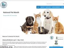 Sites similar to nationalpetmonth.org.uk