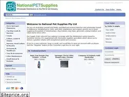 Sites similar to nationalpetsupplies.com.au