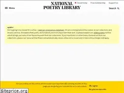 Sites similar to nationalpoetrylibrary.org.uk