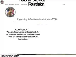 Sites similar to nationalpolicedogfoundation.org