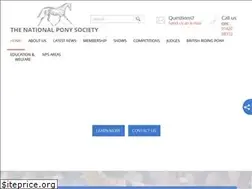 Sites similar to nationalponysociety.com