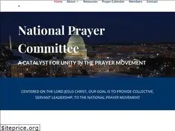 Sites similar to nationalprayercommittee.com