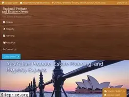 Sites similar to nationalprobate.com.au