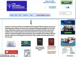 Sites similar to nationalpsychologist.com