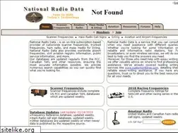 Sites similar to nationalradiodata.com