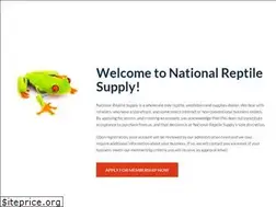 Sites similar to nationalreptilesupply.com