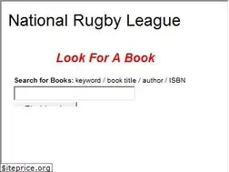 Sites similar to nationalrugbyleague.com
