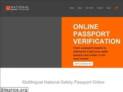 Sites similar to nationalsafetypassport.co.uk