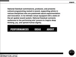 Sites similar to nationalsawdust.org