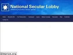 Sites similar to nationalsecularlobby.org