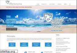 Sites similar to nationalsecuritygroup.com